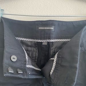 Express Design Studio Mid Rise Black Pants - Size 2